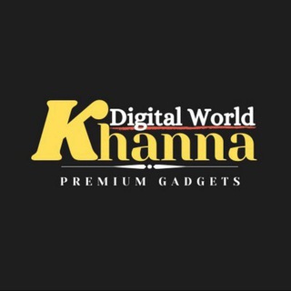 Logo of telegram channel khanna_digital_world — Khanna digital world🔥