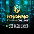 Logo saluran telegram khannaonline — 💲KHANNA ONLINE BOOK💲