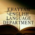 Logo saluran telegram khayyamenglishdepartment — کانال رسمی گروه زبان انگليسى دانشگاه خيام