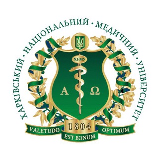 Логотип телеграм -каналу khnmuof — ХНМУ офіційний