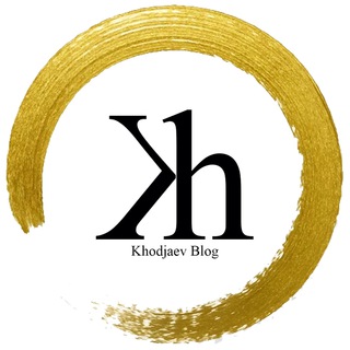 Telegram kanalining logotibi khodjaev_blog — Khodjaev BLOG