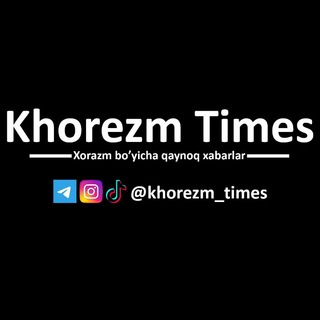 Telegram kanalining logotibi khorezm_times — Xorazm xabarlari