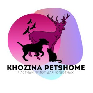Логотип телеграм канала @khozina_petshome — khozina_petshome