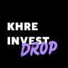 Логотип телеграм -каналу khreinvestdrop — KHRE INVEST DROP