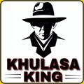 Logo saluran telegram khulasaking — 𝐊𝐇𝐔𝐋𝐀𝐒𝐀 𝐊𝐈𝐍𝐆(खुलासा किंग)