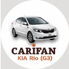 Логотип телеграм канала @kia_rio3g_carifan — Ремонт и тюнинг KIA Rio (3G)
