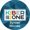 Логотип телеграм канала @kiber1butovo — KIBERone Бутово