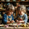 Логотип телеграм канала @kidsartworld — Творим Чудеса