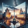 Логотип телеграм -каналу kiev_mirror — Дзеркальний Київ | Зеркальный Киев | Kiev Mirror