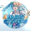 Логотип телеграм канала @kimiro_stickers — ｡ 𝓚 𝐢𝐦𝐢𝐫𝐨 𝓢 𝐭𝐢𝐜𝐤𝐞𝐫𝐬 𓇼 °