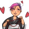 Логотип телеграм канала @kimono_and_shibari — Котик с недовольным ебалом