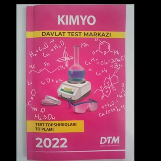 Telegram kanalining logotibi kimyo_dtm_yechimlari — KIMYO DTM 2022 yechimlari