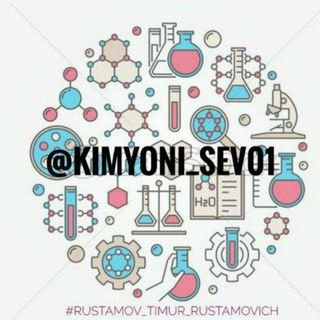 Telegram channel KIMYONI_SEV | TIMUR RUSTAMOVICH logo