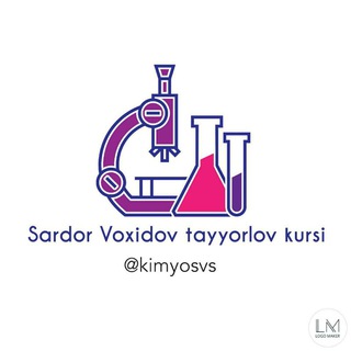 Telegram kanalining logotibi kimyosvs — Kimyo "SVS"