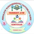 Telegram kanalining logotibi kimyotermiziy — KIMYOTERMIZIY ATM