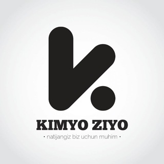 Telegram kanalining logotibi kimyoziyo — KimyoZiyo | RASMIY