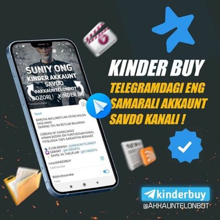 Telegram kanalining logotibi kinderbuy — KINDERBUY | SAVDO KANALI