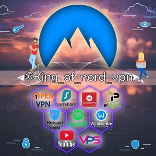 Logo saluran telegram king_of_nord_vpn — King OF NORD VPN