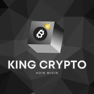 Logo saluran telegram kingcryptofree — KING CRYPTO 👑👑👑