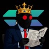 Логотип телеграм канала @kingofsolana001 — CRYPTO VAULT WITH KINGOFSOL