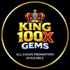 Telegram channel KING 100X GEMS logo