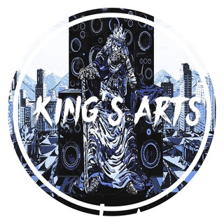 Логотип телеграм канала @kingsarts — King's Arts