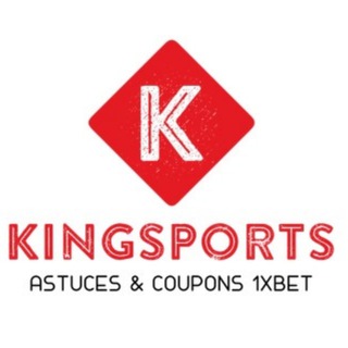 Logo de la chaîne télégraphique kingsports_actuces_coupons1xbet - LEKINGSPORTS 