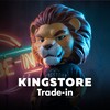 Логотип телеграм канала @kingstoretomsktradein — KINGSTORE Tomsk 🦁 Trade-in