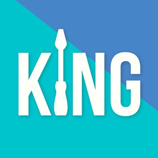 Логотип телеграм -каналу kingukraina — king-tools.com.ua