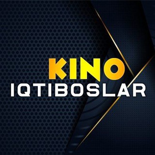 Telegram kanalining logotibi kino_iqtiboslar — KINO IQTIBOSLAR