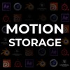 Telegram channel Motion | 3D | 2D | STORAGE logo