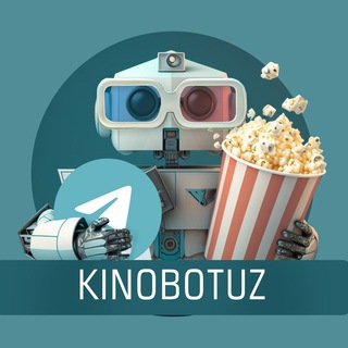 Telegram kanalining logotibi kinobotuz — KINOBOTUZ - канал для любителей кино
