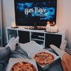 Логотип телеграм канала @kinozalann — Вечерний кинозал 🍿