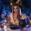Логотип телеграм канала @kira_bullet — Колдовство в Избушке🧹Кира Буллет