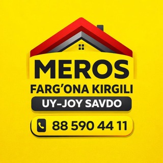 Telegram kanalining logotibi kirguli_uy_bozor — FARGONA UY JOY ijara Kirgili
