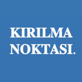 Telgraf kanalının logosu kirilmanoktasii — 𝐊𝐈𝐑𝐈𝐋𝐌𝐀 𝐍𝐎𝐊𝐓𝐀𝐒𝐈