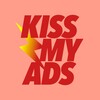 Логотип телеграм канала @kissmyads_price — KissMyAds | Реклама в Телеграм