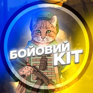 Логотип телеграм -каналу kit_newn — БОЙОВИЙ КІТ 🔥