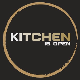 Логотип телеграм канала @kitchen_is_open — KITCHEN IS OPEN | КУХНЯ ОТКРЫТА