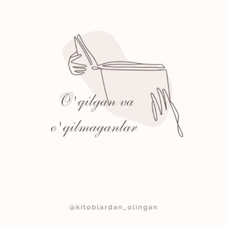 Telegram channel 𝑶'𝒒𝒊𝒍𝒈𝒂𝒏 𝒗𝒂 𝒐'𝒒𝒊𝒍𝒎𝒂𝒈𝒂𝒏𝒍𝒂𝒓... logo
