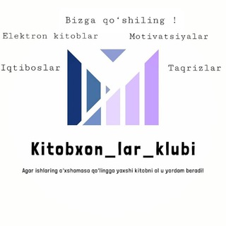 Telegram kanalining logotibi kitobxon_lar_klubi — Kitobxonlar klubi 📚