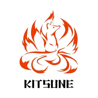 Логотип телеграм канала @kitsunecaferu — KITSUNE CAFE