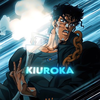 Логотип телеграм канала @kiuroka — KIUROKA | 4K Anime Clips