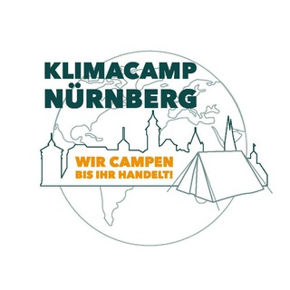 Logo of telegram channel klimacampnbg — Klimacamp Nürnberg - Info & Programm