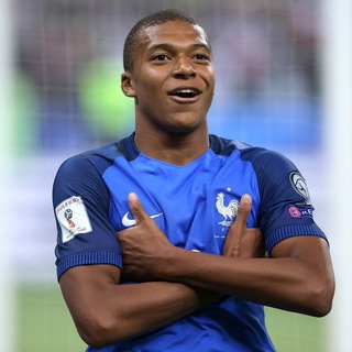 Telegram channel Kylian Mbappe logo