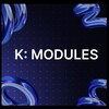 Логотип телеграм канала @kmodules — K:Modules