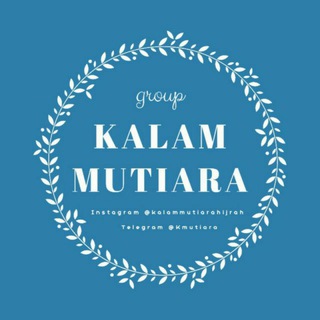 Logo saluran telegram kmutiara — 🍁 Kalam Mutiara 🍁