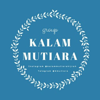 Telegram channel 🍁 Kalam Mutiara 🍁 logo