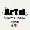 لوگوی کانال تلگرام knartel — ArTel | grow in peace📚