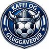Logo of telegram channel knattspyrna — Kaffi og Gluggaveður | Исландский футбол